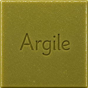 Savon végétal karité-argile verte.