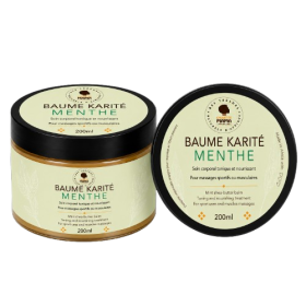 Baume massage Karité - Menthe 200ml